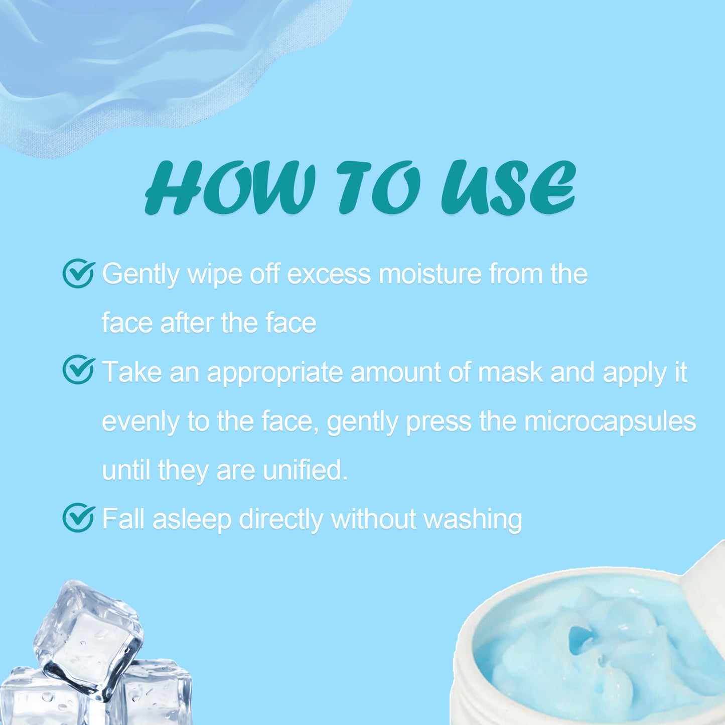 Brightening Sleep Mask Deep Cleansing Pores