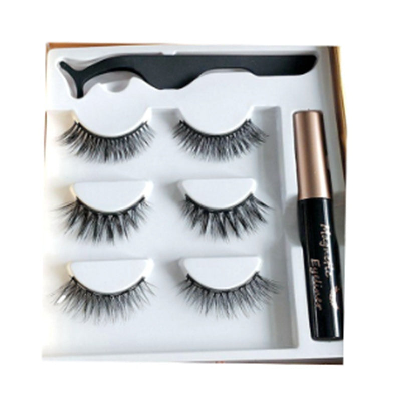 Magnetic Liquid Eyeliner and False Eyelashes Set