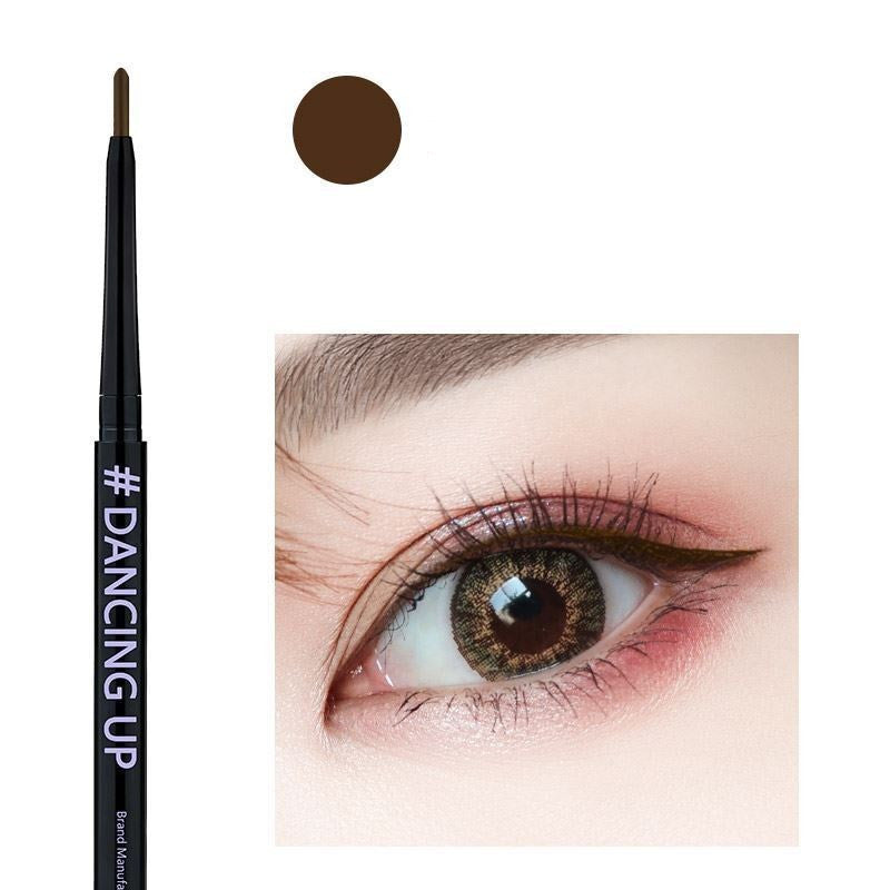 The Inner Eyeliner Of The Glue Pen Does Not Smudge Waterproof Brown Pencil-style Hard Head Under The Eyelid For Beginners