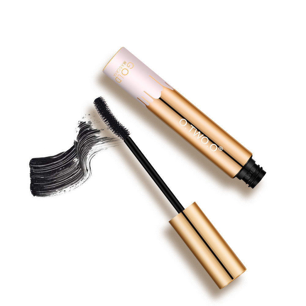 The Golden Crescent-shaped Brush Head Is Waterproof, Sweat-proof And Long-lasting Non-smudge Mascara