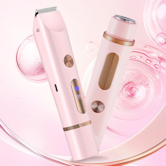 Only Private Parts Armpit Double-headed Lady Shaver Electric Mute