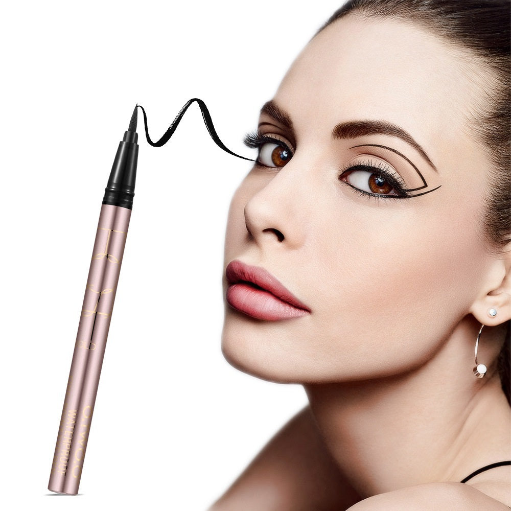 Quick-drying Waterproof One-shot Forming Non-smudged Beginner Eyeliner