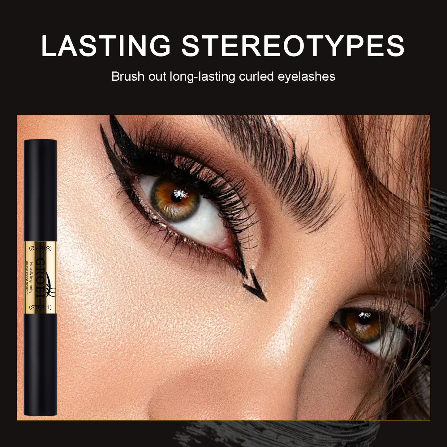 Double-headed Eye Lash Glue Cream Shaping Base
