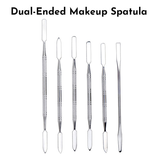 Stainless Rod Depotting Mixing Tool Foundation Mixing Stick Spurtle Spatula Concealer Makeup Eye Shadow Cream Pigments Mixing Tool Nail Art Stirring Rod Cream