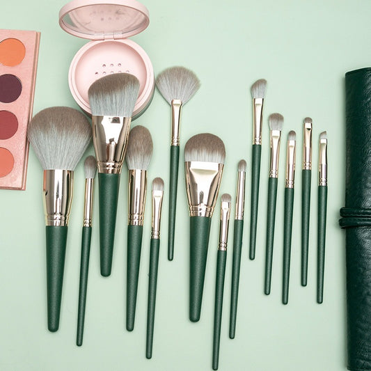 Fiber Hair Gradual Change Eyelash Eye Shadow Brush Makeup Beauty Tool