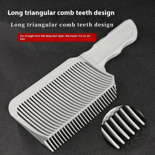 Men's Trim Hair Salon Long Handle Hairdressing Household Caliper Comb