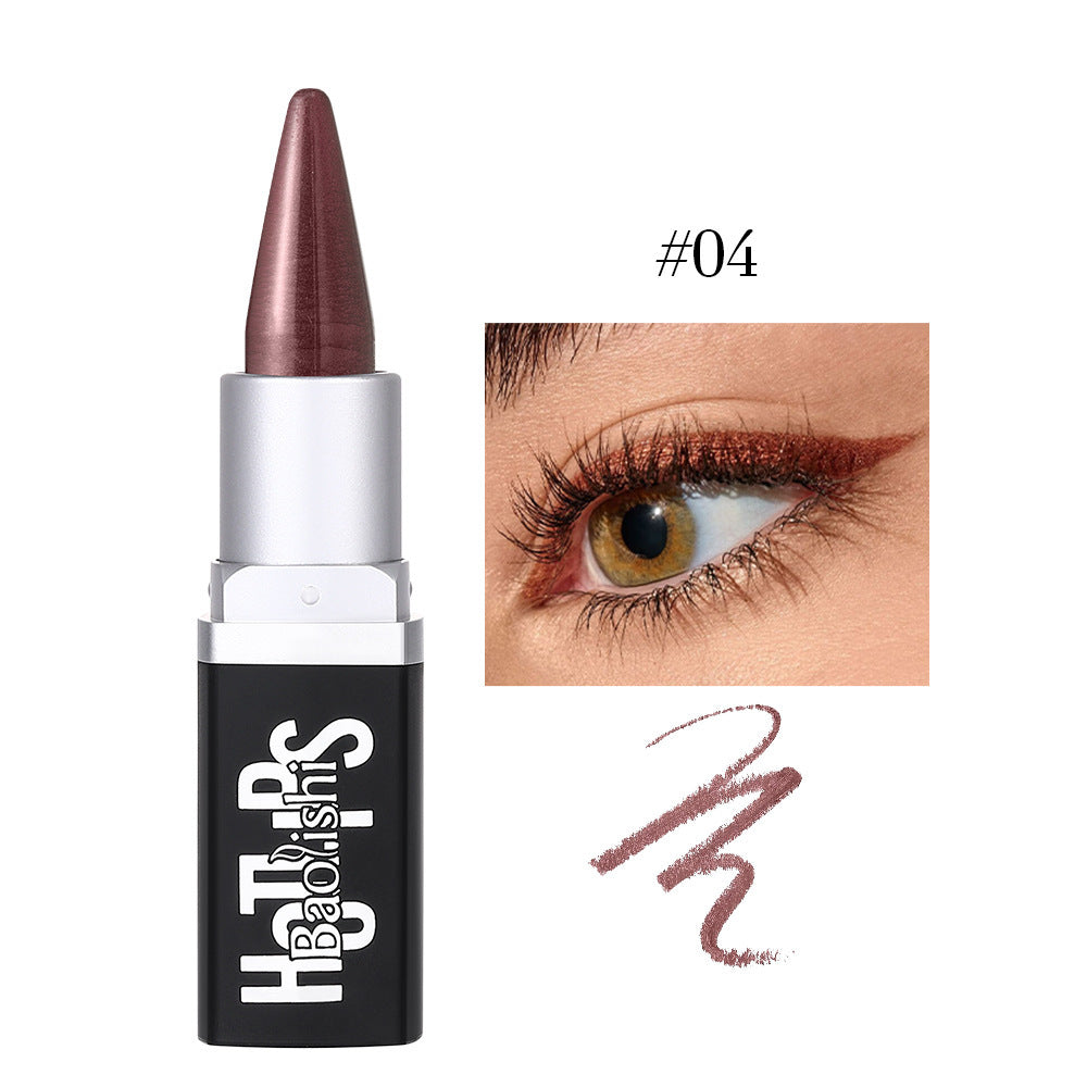 Colorful Pearlescent Creamy Eyeliner Waterproof And Oil-proof Not Smudge