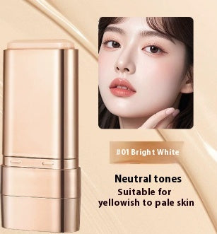 Double-headed Brush Head Light And Transparent Liquid Foundation