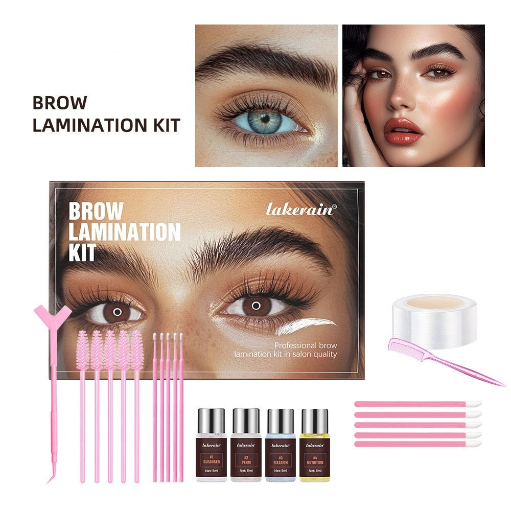Brown Ironing Eyebrow Suit Natural Shaping