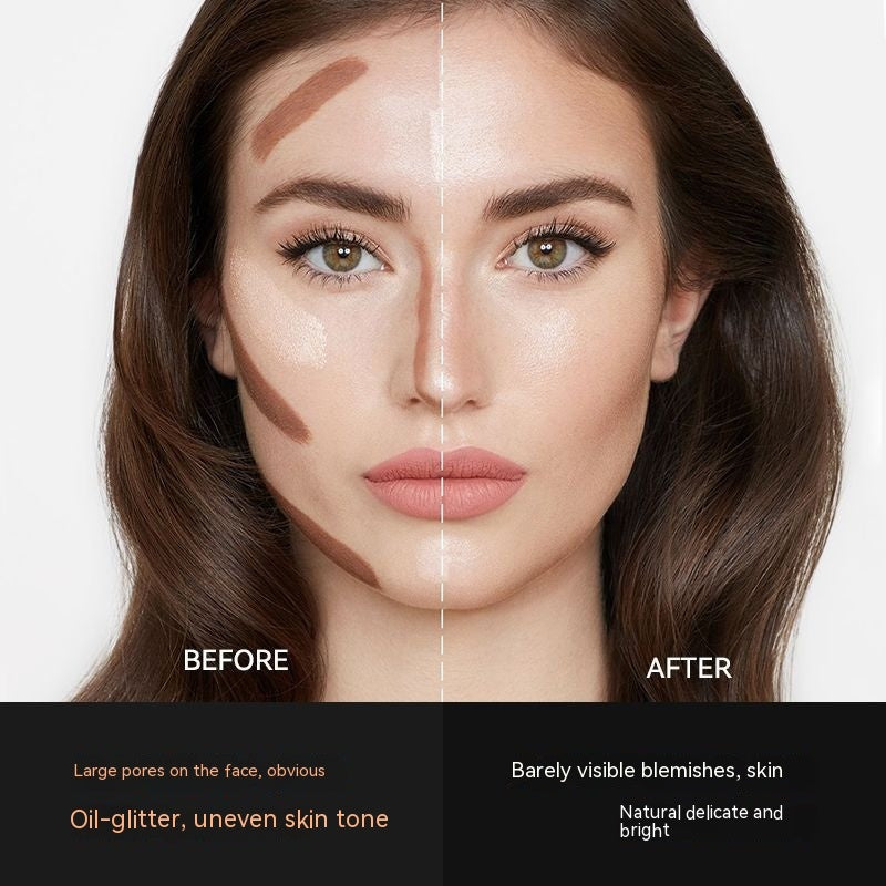 Oil Control Natural Isolation Concealer Moisturizing And Long-lasting Liquid Foundation