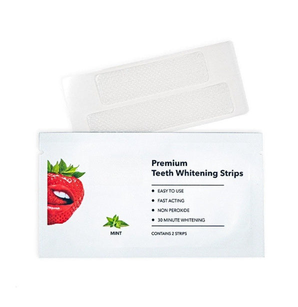 Teeth Brightening And Whitening Strawberry Care Strips