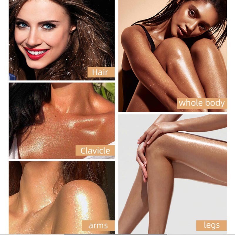 Body And Face Brightening And Repairing Pearlescent Highlight Powder