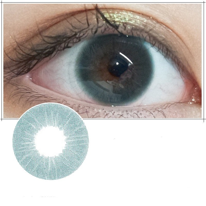 Beauty Pupil Male Students Natural Blue Male Gray Myopia Brown