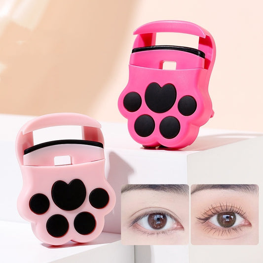 Mini Cat's Paw Eyelash Curler Natural Curling Small And Portable