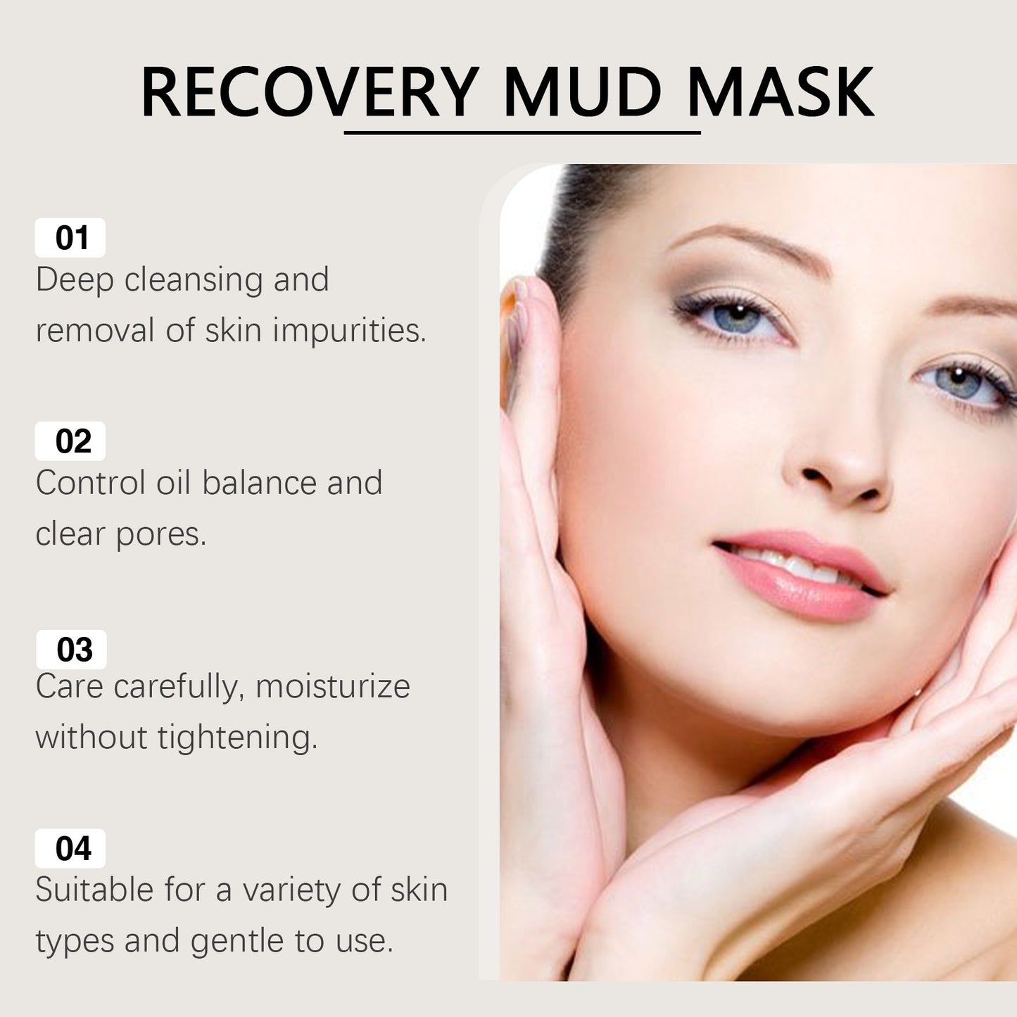 Cleaning Compound Film Mild Cleaning Blackhead Non-greasy