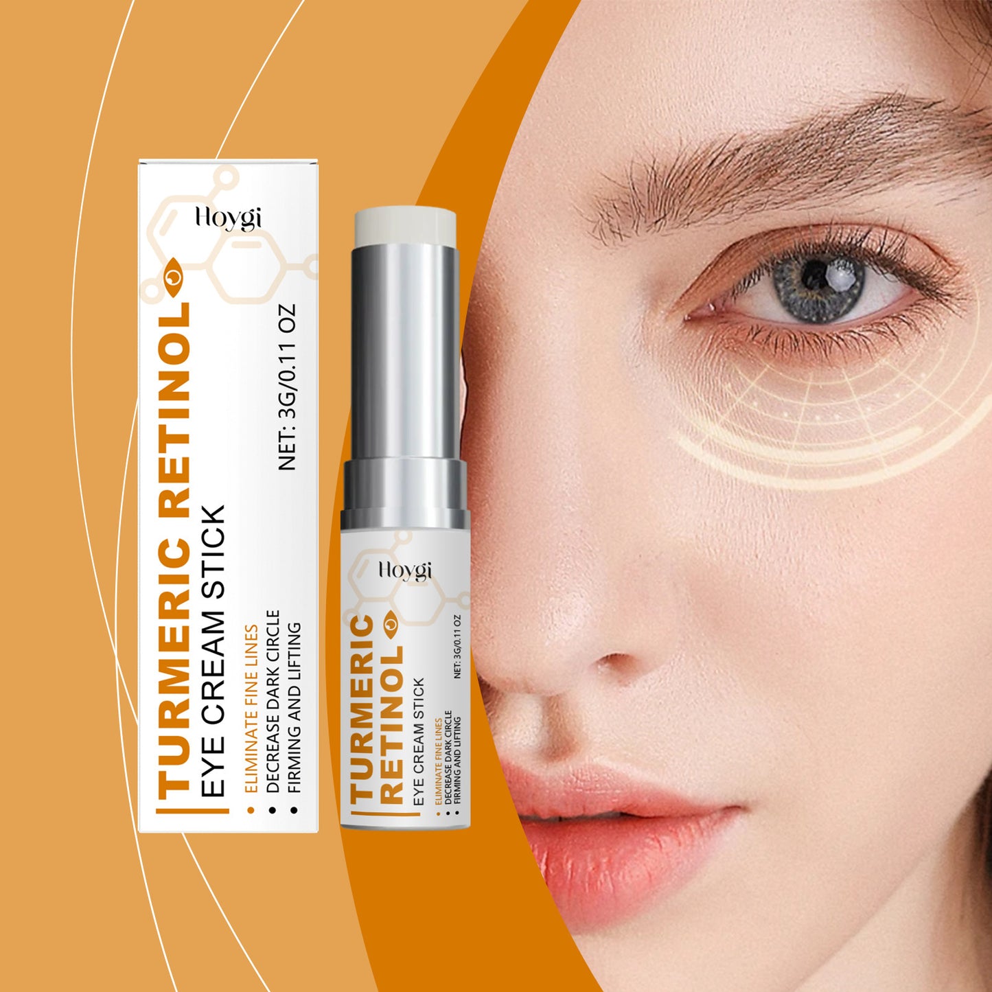 Nourishing Moisturizing Hydrating And Fading Eye Fine Lines Care Eye Skin Eye Cream Stick