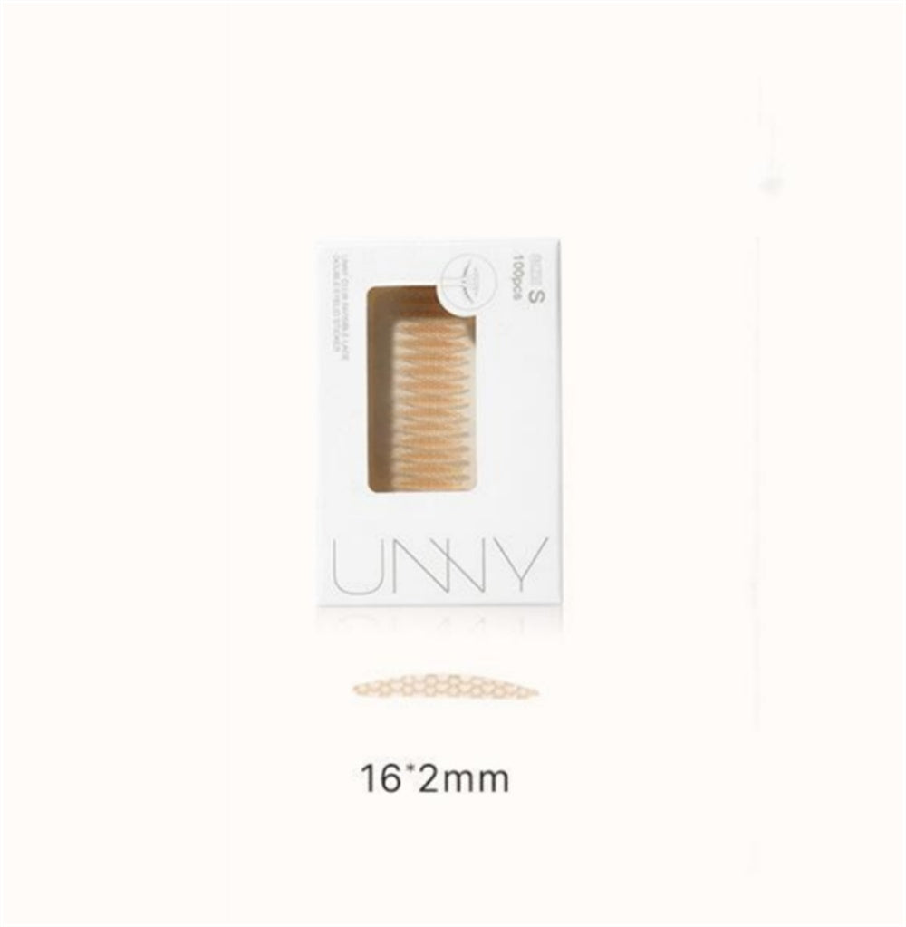 Female Seamless Natural Swollen Eye Bubble Fiber Mesh Single And Double Sides Flesh Color College Lace Invisible Double Eyelid Patch