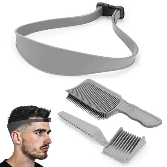 Men's Trim Hair Salon Long Handle Hairdressing Household Caliper Comb