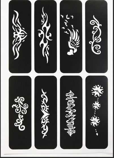 Semi-permanent Tattoo Stickers Juice Small Template Waterproof