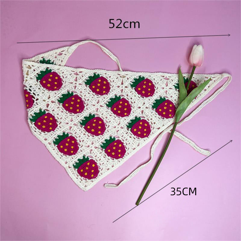 All-matching Triangular Binder Knitted Hair Band