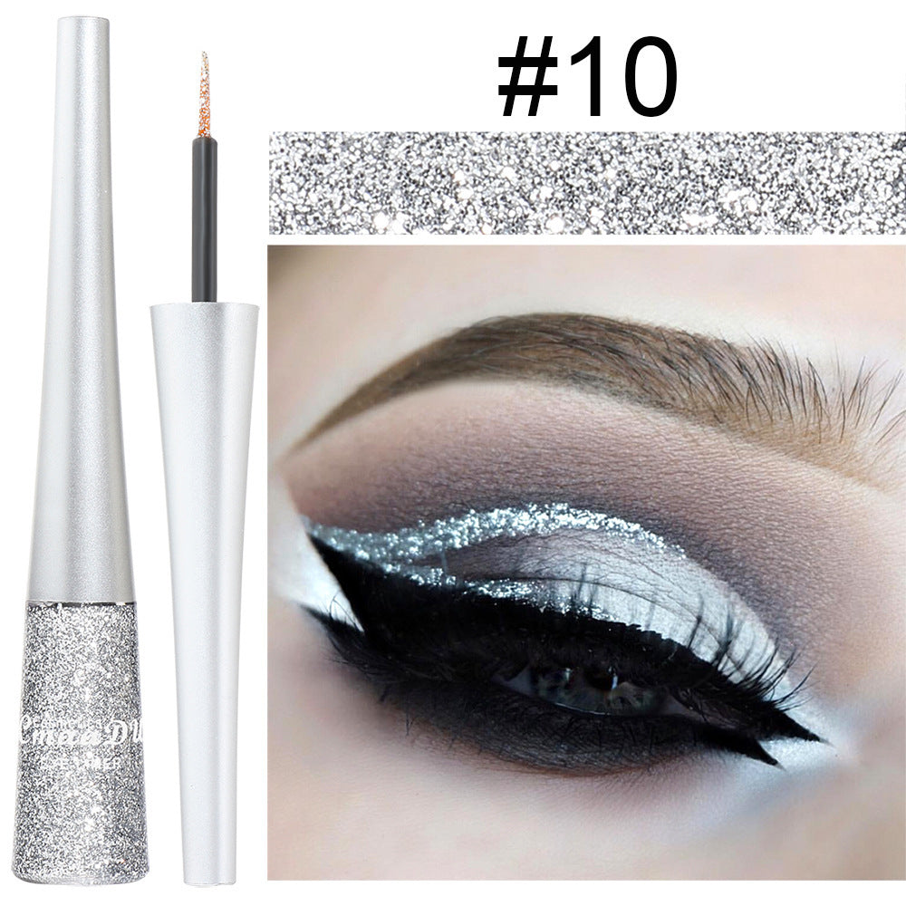 Creative Multicolor Glitter Powder Liquid Eyeliner