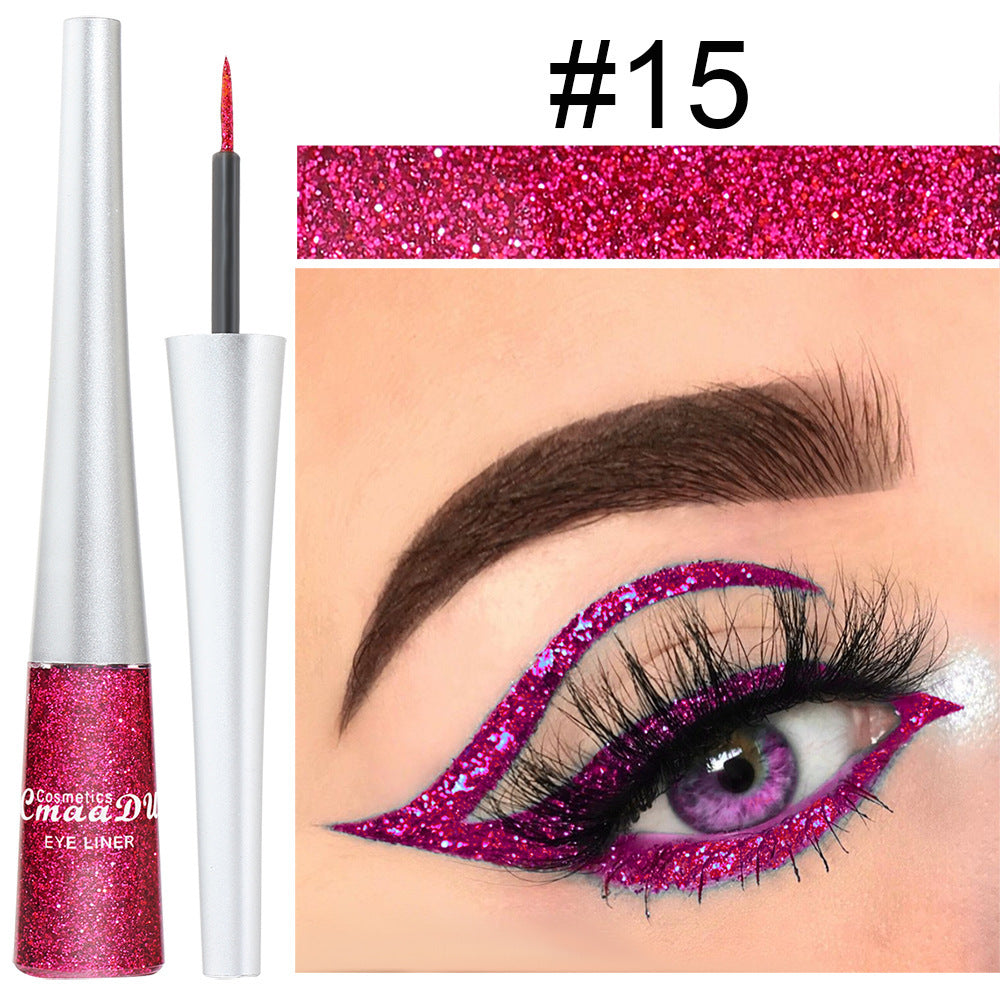 Creative Multicolor Glitter Powder Liquid Eyeliner