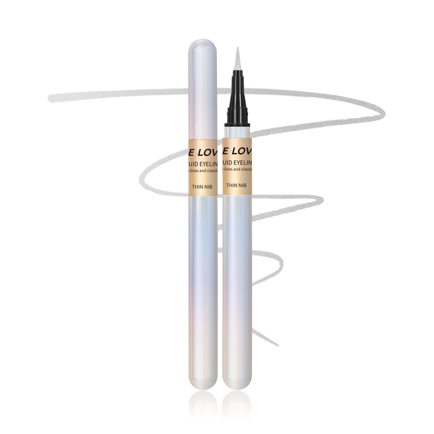 Quick-drying Durable Waterproof And Sweatproof Not Smudge Smear-proof Makeup Brown Liquid Eyeliner
