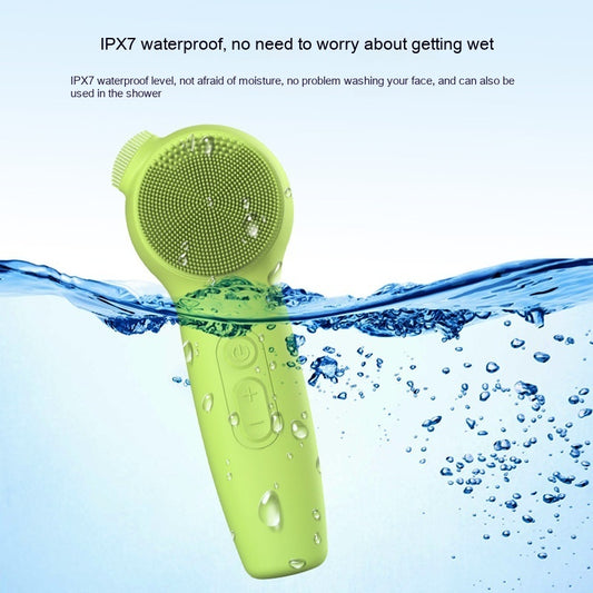 Ultrasonic Facial Cleaner Electric Waterproof Facial Brush Pore Cleaner