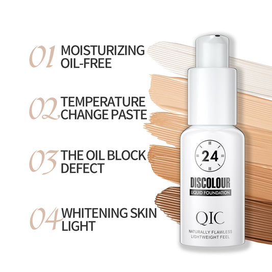 Warming Complexion Liquid Foundation Naturally Adheres To Brighten