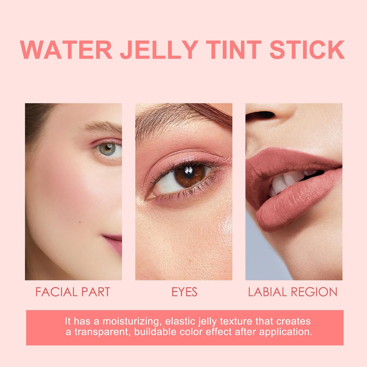 Blush Stick Jelly Texture Easy To Apply