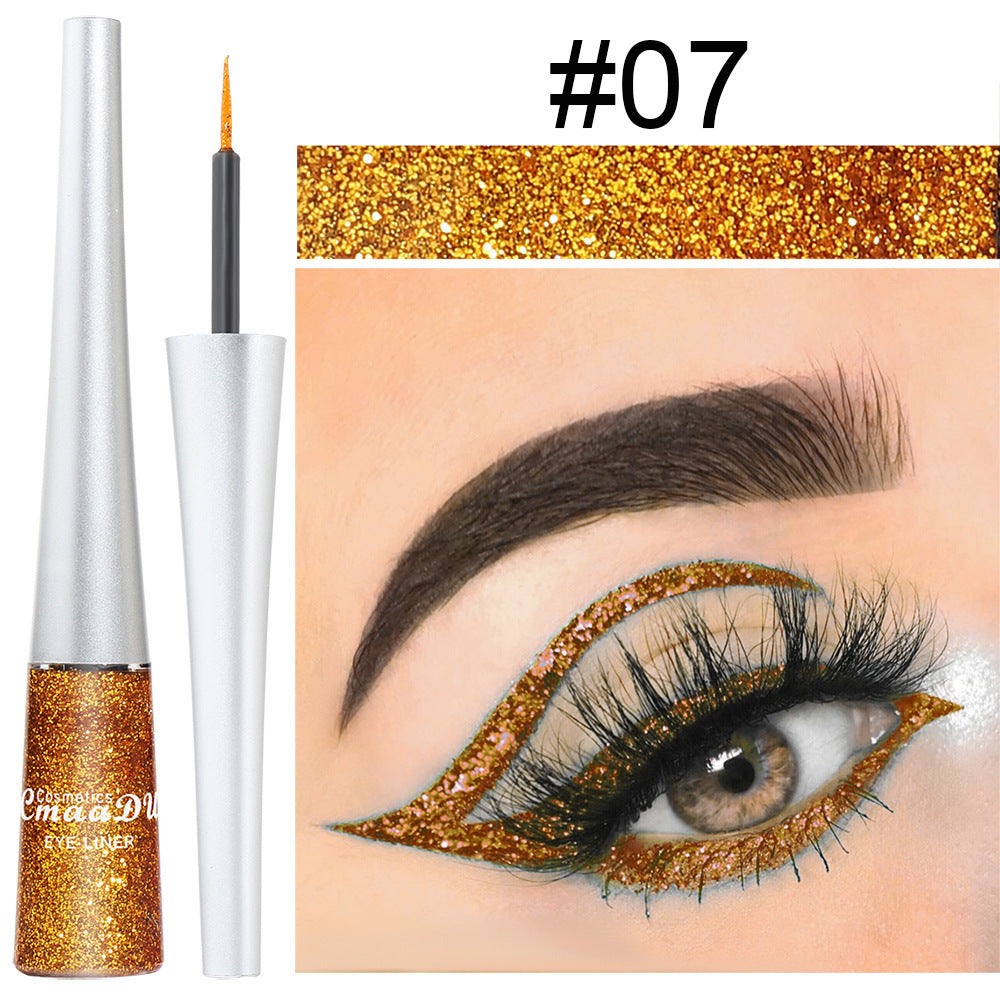 Creative Multicolor Glitter Powder Liquid Eyeliner