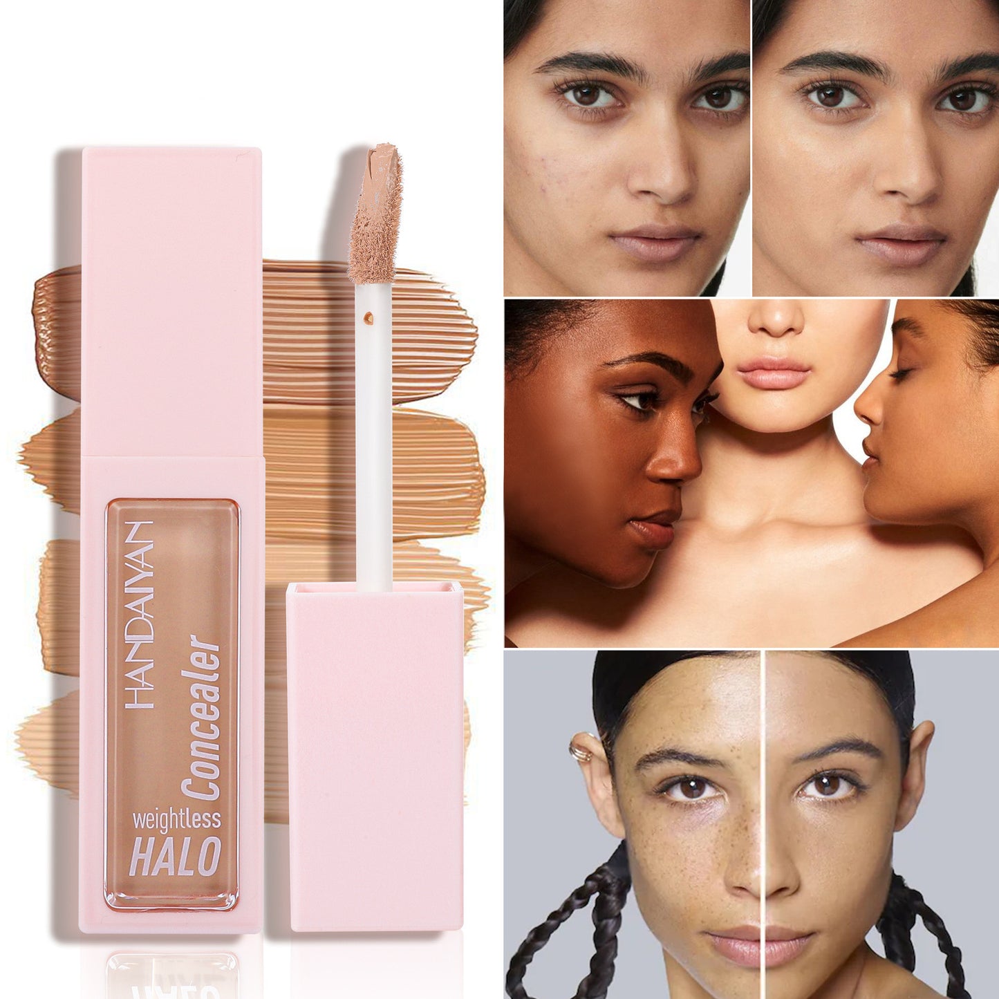 8 Colors Shading Cream Not Stuck Long Lasting