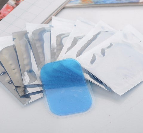 Massage fitness hydrogel patch
