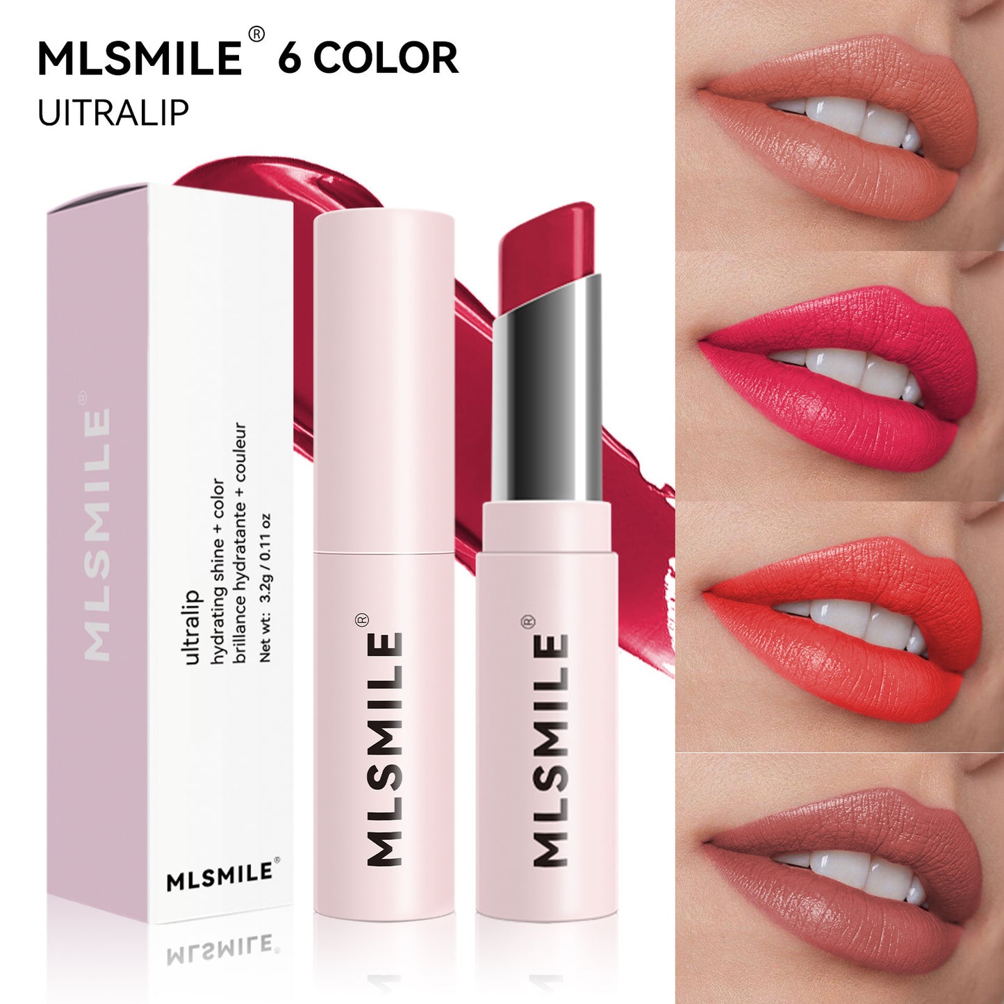 Red Moisturizing And Nourishing Lipstick Repair No Stain On Cup Lipstick