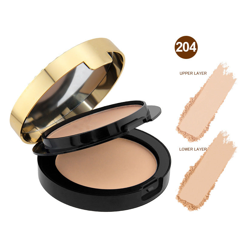 Peacock 24k Gold Diamand Repair Double Layer Powder