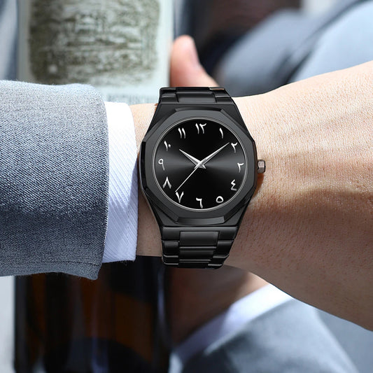 BESTWIN Luxury Sports Men Watch Waterproof  Stainless Steel Date Wristwatch For Man Quartz Clock Business Men's Watches 2025 New