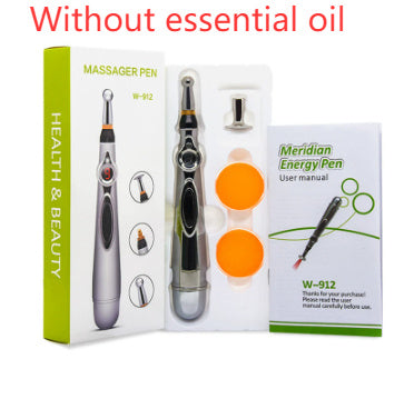 KEBETEME Massage Pen Health Quality Electric Energy Pen Monitor