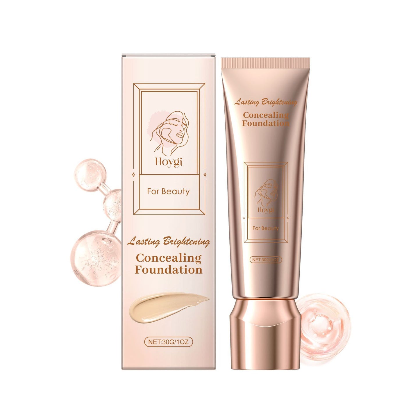 Concealing Foundation Moisturizing, Light And Long-lasting