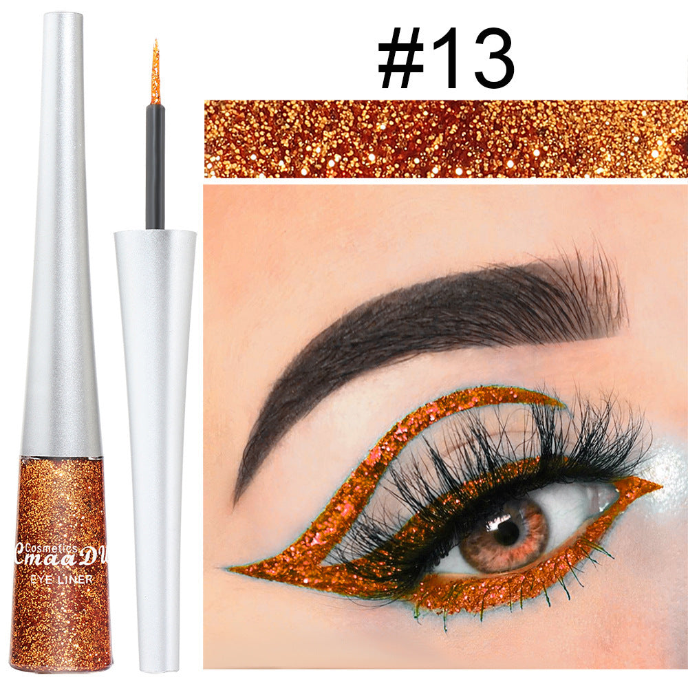 Creative Multicolor Glitter Powder Liquid Eyeliner