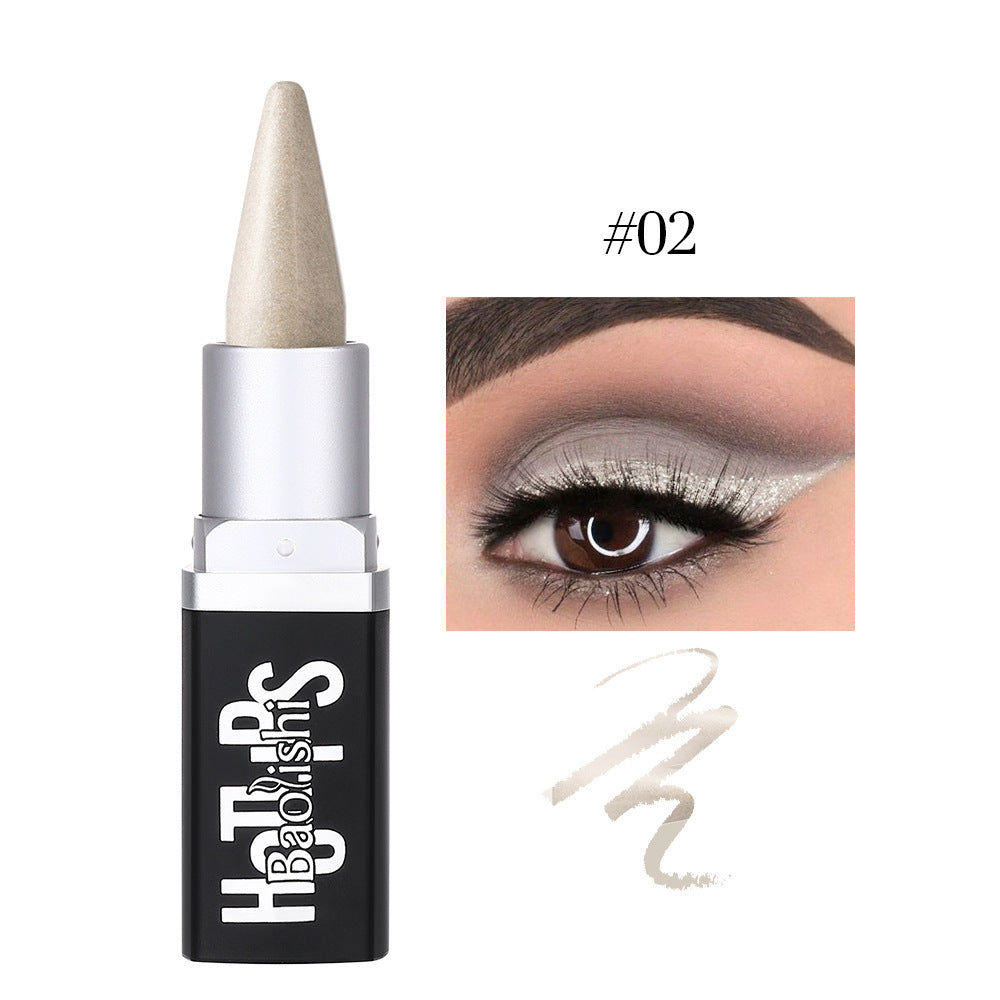 Colorful Pearlescent Creamy Eyeliner Waterproof And Oil-proof Not Smudge