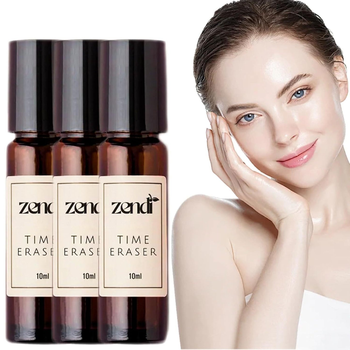Zendi Time Eraser Castor Oil And Frankincense Eye Roller