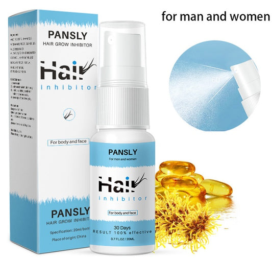 Permanent Hair Removal Inhibitor Spray  Painless Beard Legs Armpit Smooth Repair