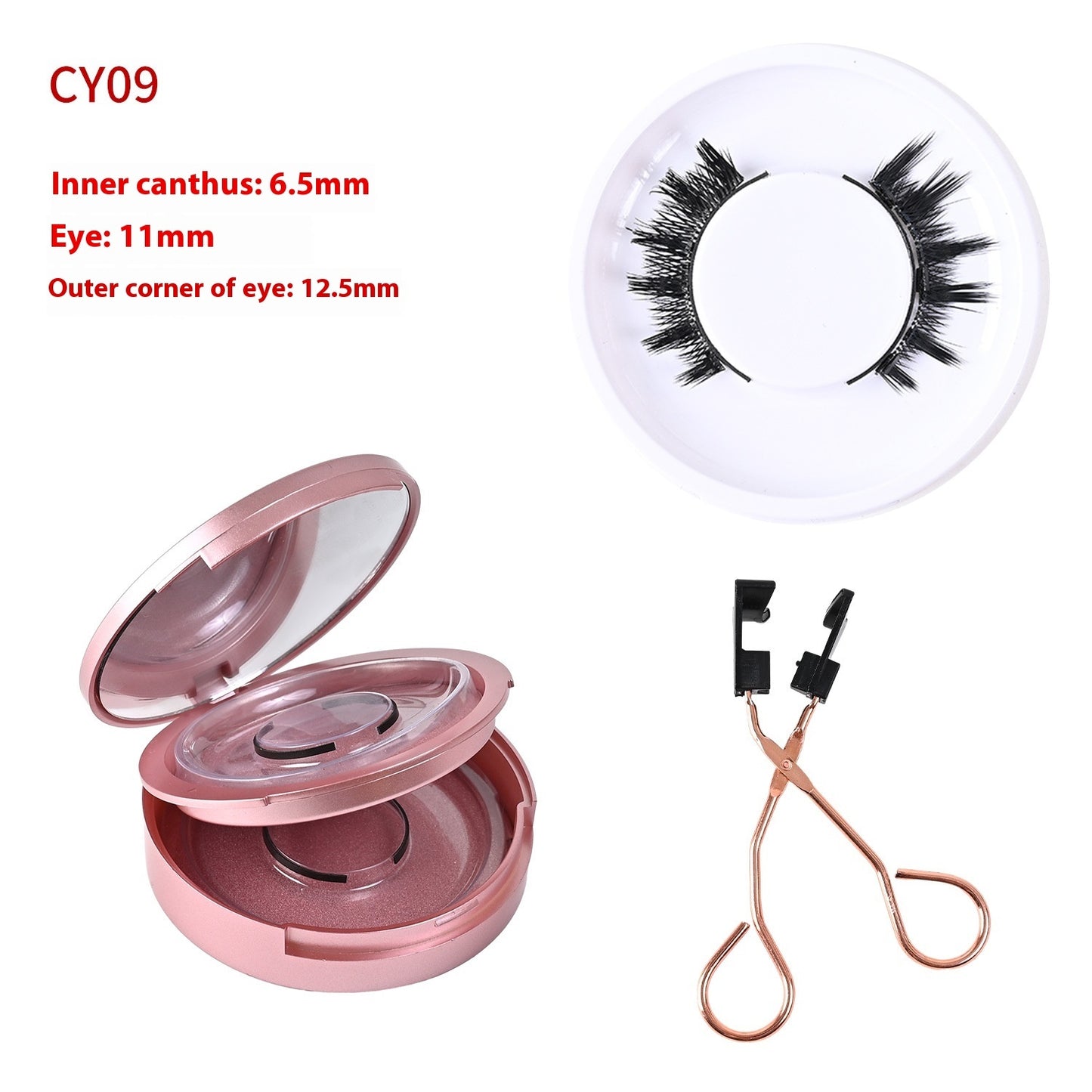 Magnetic Glue-free Three False Eyelashes Suit Collection Use Natural Simulation Long-lasting