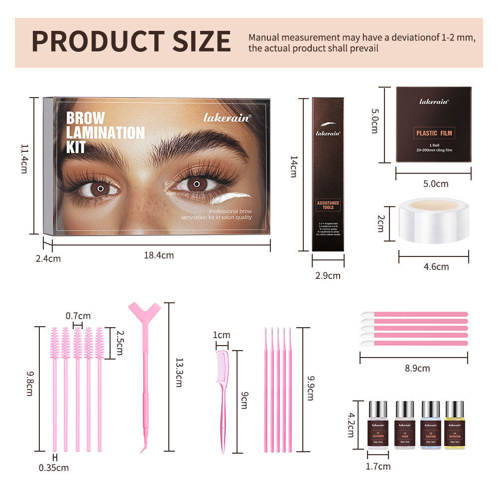 Brown Ironing Eyebrow Suit Natural Shaping