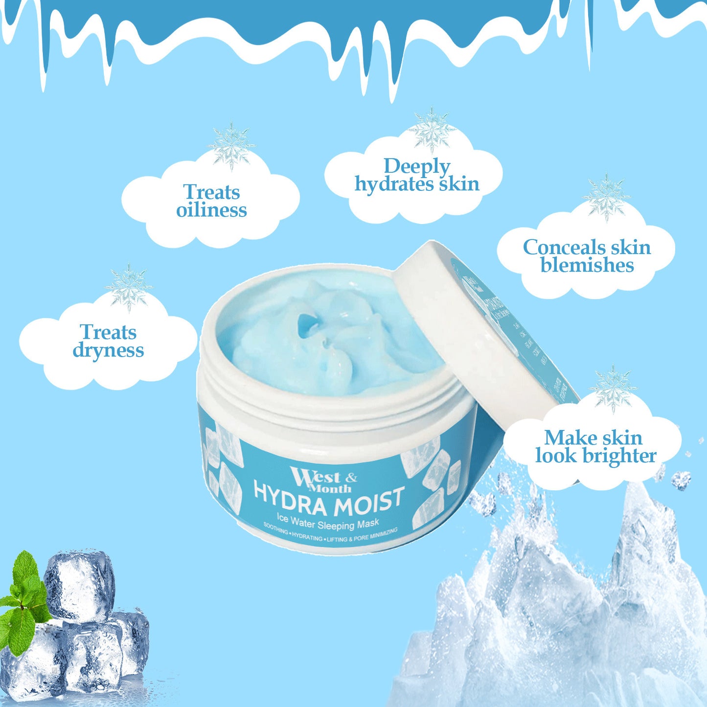 Brightening Sleep Mask Deep Cleansing Pores
