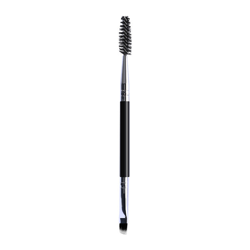 Spiral Angled Makeup Double Ended Eyebrow Brush