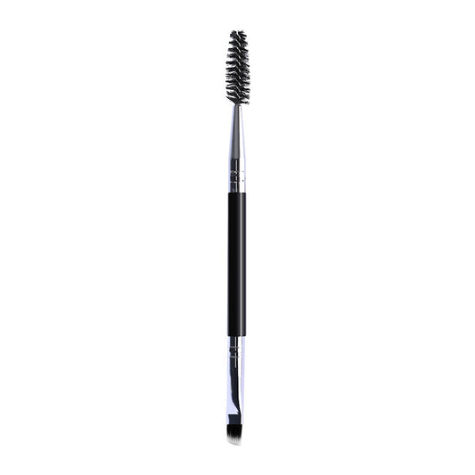 Spiral Angled Makeup Double Ended Eyebrow Brush