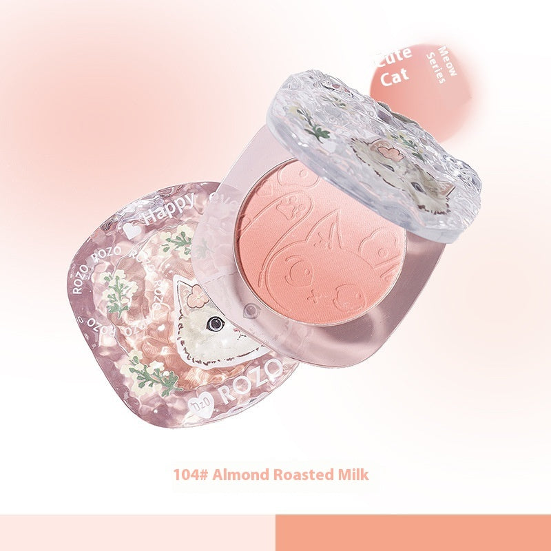 Two-tone Gradient Natural Brightening Matte Repair Blusher Plate