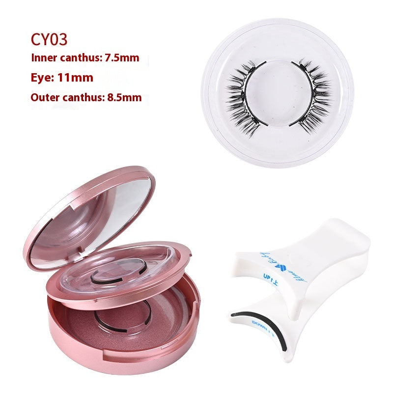 Magnetic Glue-free Three False Eyelashes Suit Collection Use Natural Simulation Long-lasting