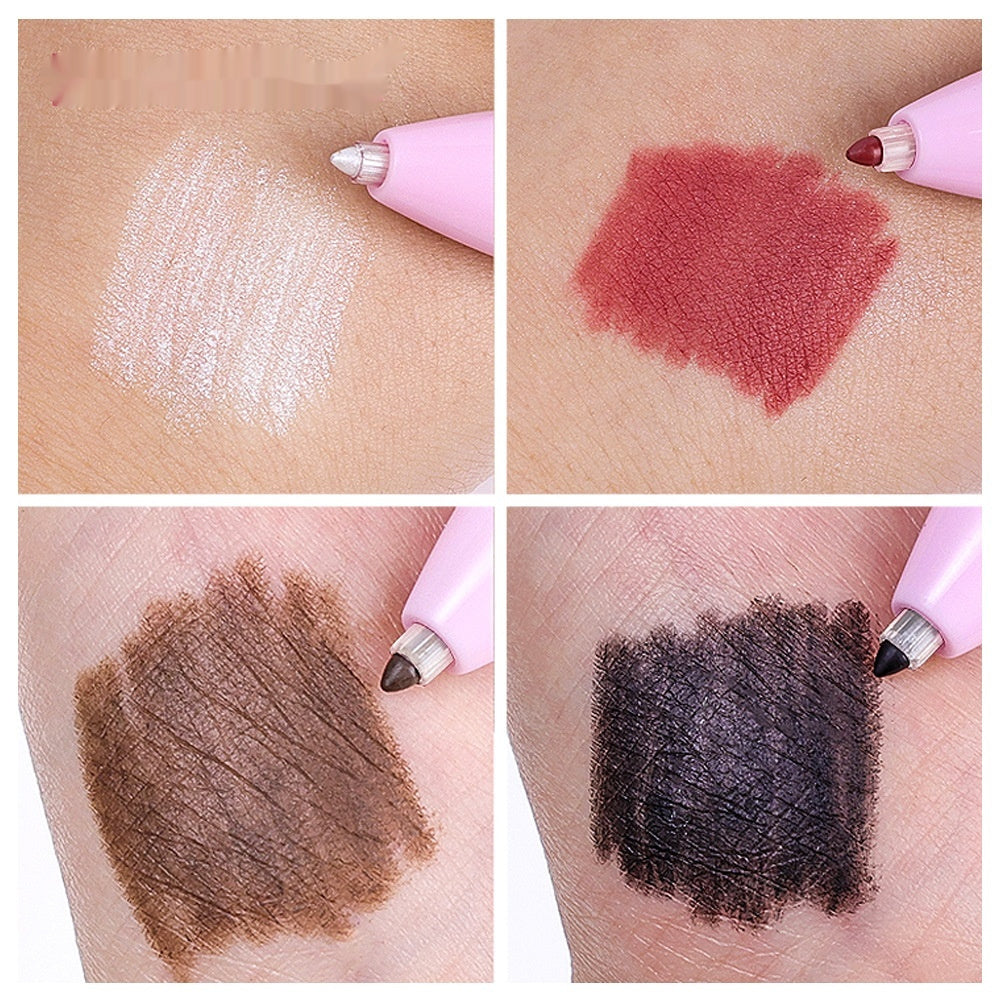 Four-in-one Multifunctional Portable Cosmetic Brush